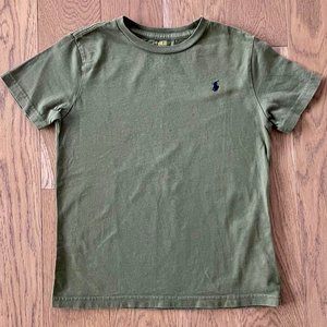 Ralph Lauren Polo Boys' Cotton Jersey Crewneck Tee